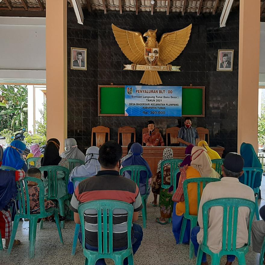 Penyaluran Bantuan Langsung Tunai Dana Desa (BLT-DD) Tahap 01 Tahun 2021