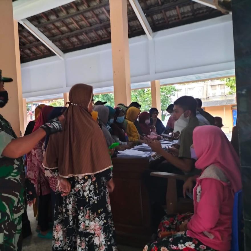 Pembagian BPNT Magersari