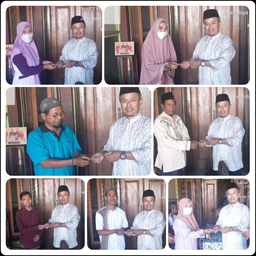 Penyerahan dana bantuan operasional TPQ Desa Magersari