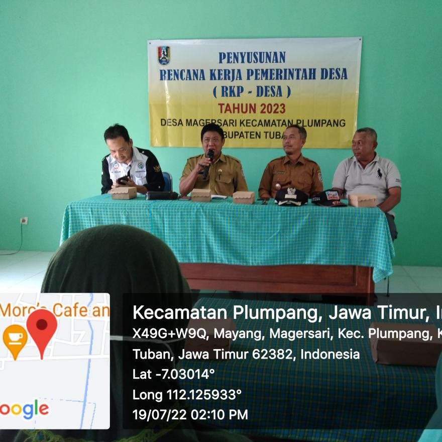 Rapat RKPDes Magersari tahun 2023 