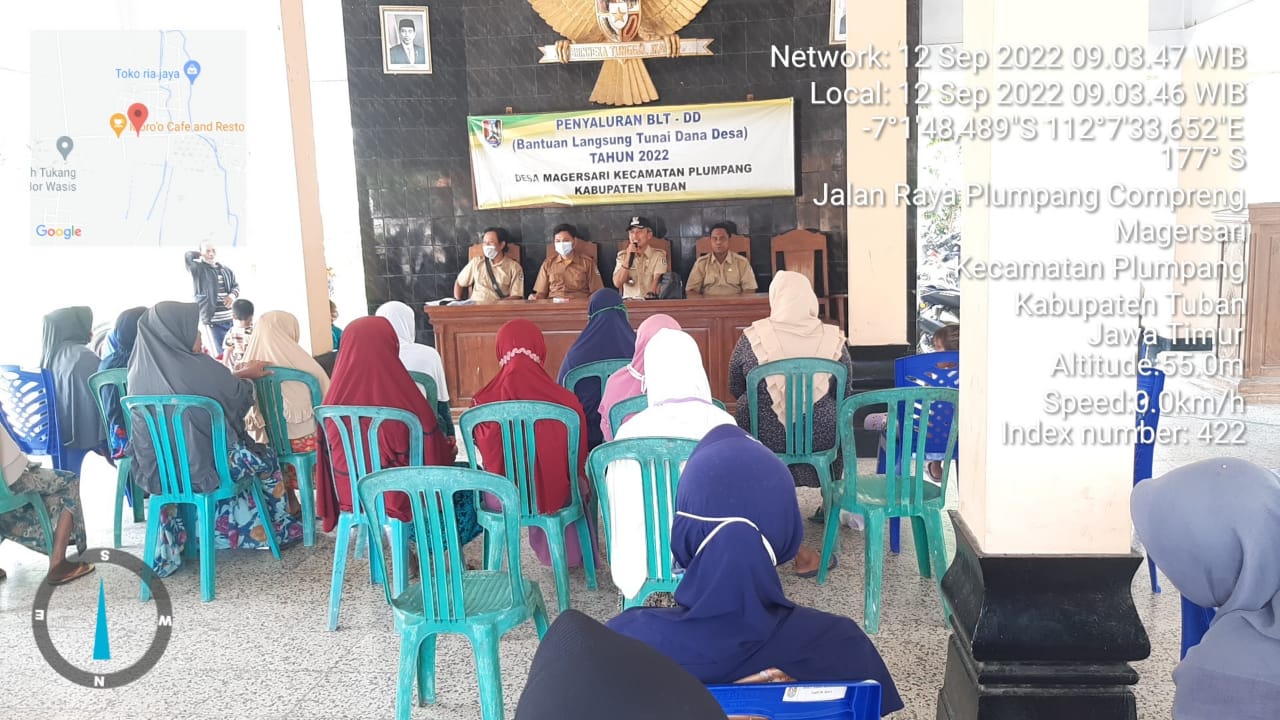 Pembagian BLT DD Tahap 9