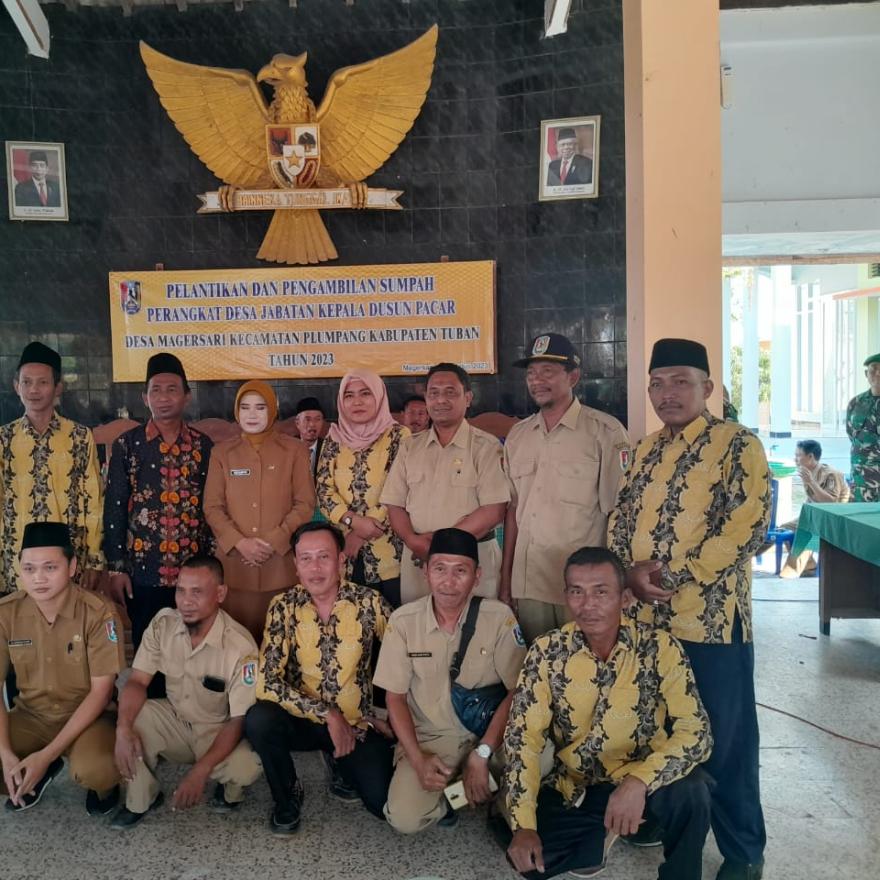 Pelantikan Kepala Dusun Pacar