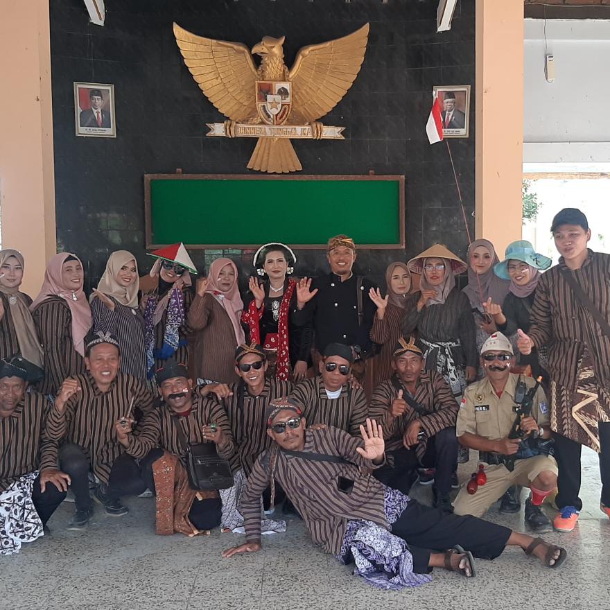 ACARA PAWAI BUDAYA DALAM RANGKA HUT RI KE 78 DESA MAGERSARI