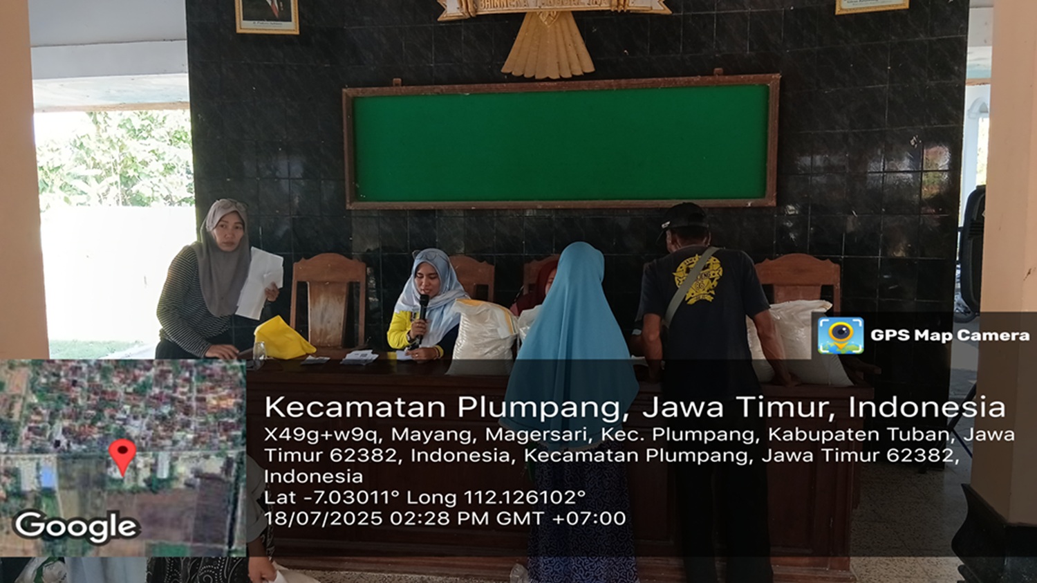 PEMBAGIAN BANTUAN PANGAN BULAN JUNI-JULI 2025