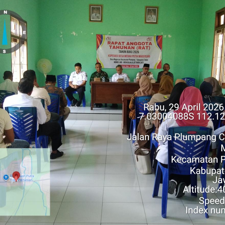 RAPAT ANGGOTA TAHUNAN KOPDES MAGERSARI